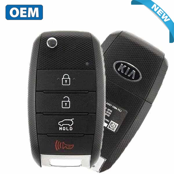 2013-2015 Kia Sorento / 4-Button Remote Flip Key / PN: 95430-1U500 / TQ8-RKE-3F05 (OEM) - UHS Hardware