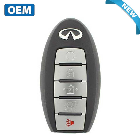 2013-2016 Infiniti / 5-Button Smart Key Pn: 285E3-9Nb5A Kr5S180144014 (Oem)