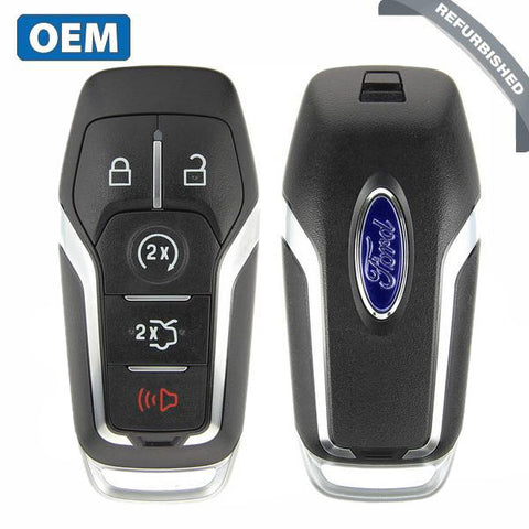 2013-2017 Ford / 5-Button PEPS Smart Key / PN: 164-R7989/ M3N-A2C31243300 (OEM Refurb) - UHS Hardware