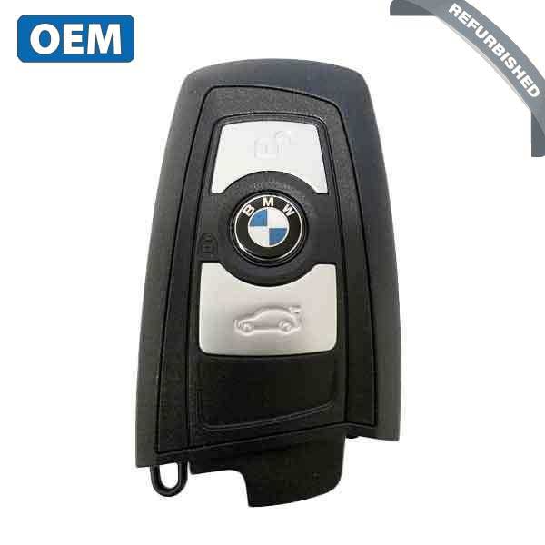 2013-2018 BMW 7 / 5 / 3 Series / 3-Button Smart Key / YGOHUF5767 / FEM / 433 Mhz - Black Trim (OEM REFURB) - UHS Hardware