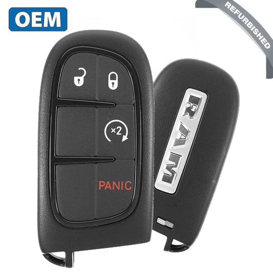 2013-2018 Dodge Ram / 4-Button Smart Key / PN: 56046956AA / GQ4-54T (OEM Refurb) - UHS Hardware