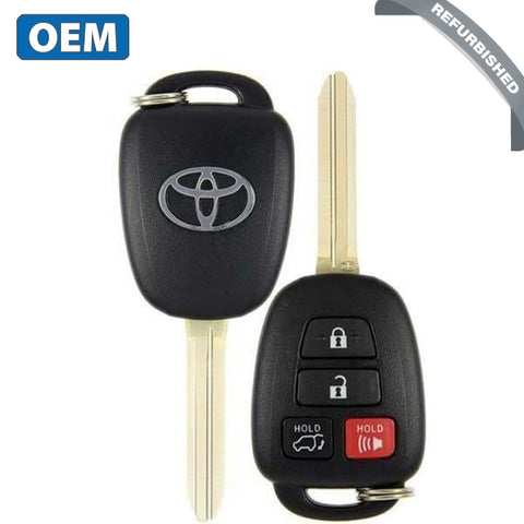 2013-2018 Toyota Rav4 / 4-Button Remote Head Key Pn: 89070-42830 Hyq12Bdm H Chip (Oem)