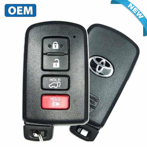 2013-2018 Toyota Rav4 / 4-Button Smart Key Pn: 89904-0R080 Hyq14Fba 0020 (Oem)