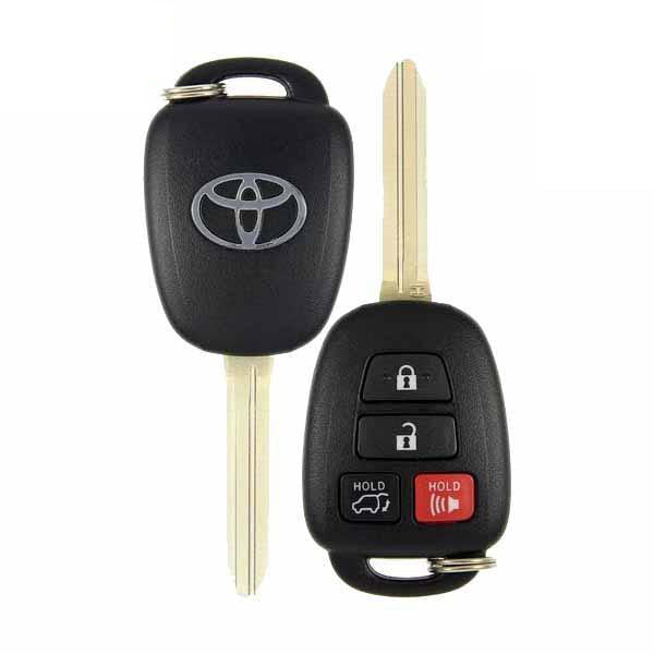 2013-2019 Toyota RAV4 / 4-Button Remote Head Key / PN: 89070-0R101 / GQ4-52T (H Chip) (USA) (OEM) - UHS Hardware