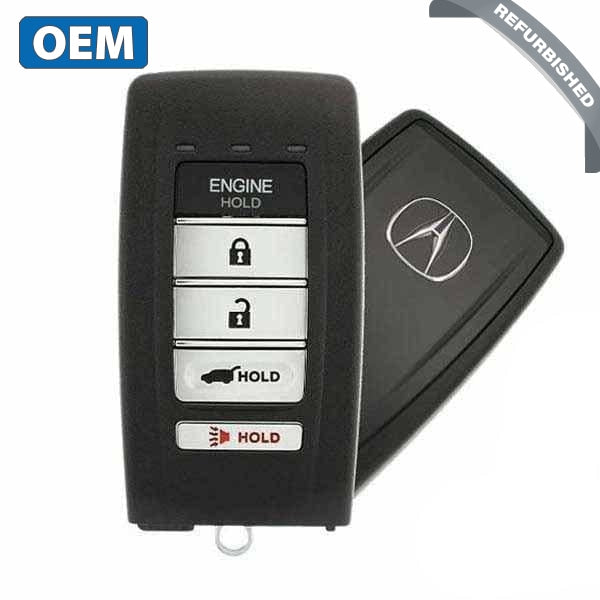 2014-2015 Acura Mdx / 5-Button Smart Key Pn: 72147-Tz6-A51 Kr537924100 (Oem Refurb)