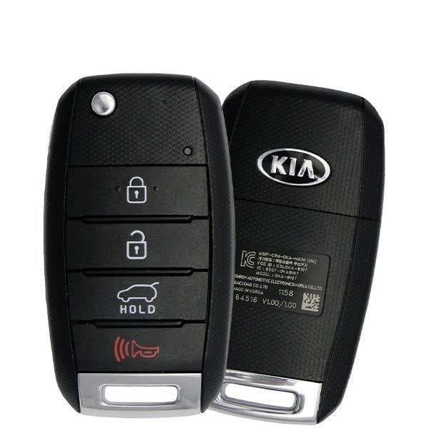 2014-2018 Kia Soul / 4-Button Flip Key Pn: 95430-B2100 Osloka-875T (Oem)
