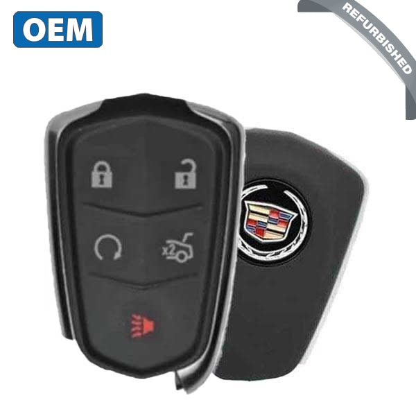 2014-2019 Cadillac Ats Cts Xts / 5-Button Key Smart Pn: 13580811 Hyq2Ab (Oem Refurb)