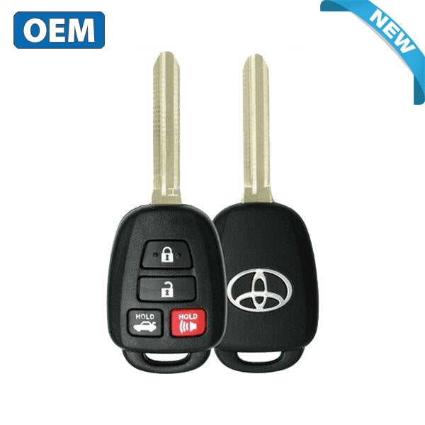 2014-2019 Toyota Camry Corolla / 4-Button Keyless Entry Remote / PN: 89070-02A50 / HYQ12BDP (CANADIAN VEHICLES) (OEM) - UHS Hardware