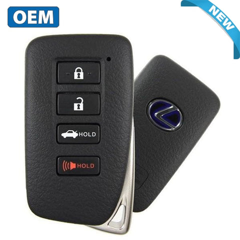 2014-2020 Lexus RCF / 4-Button Smart Key / PN: 89904-24100 / HYQ14FBA (2110 Board) (OEM) - UHS Hardware