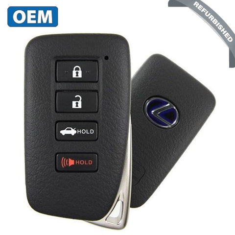 2014-2020 Lexus RCF / 4-Button Smart Key / PN: 89904-24100 / HYQ14FBA (2110 Board) (OEM) - UHS Hardware