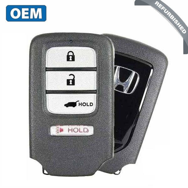 2015-2016 Honda Cr-V / 4-Button Smart Key Pn: 72147-T0A-A21 Acj932Hk1210A (Oem Refurb)