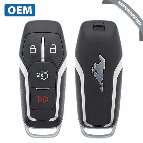 2015-2017 Ford Mustang  / 4-Button Smart Key w/ Trunk / PN: 164-R8120 / M3N-A2C31243800 (OEM Refurb) - UHS Hardware