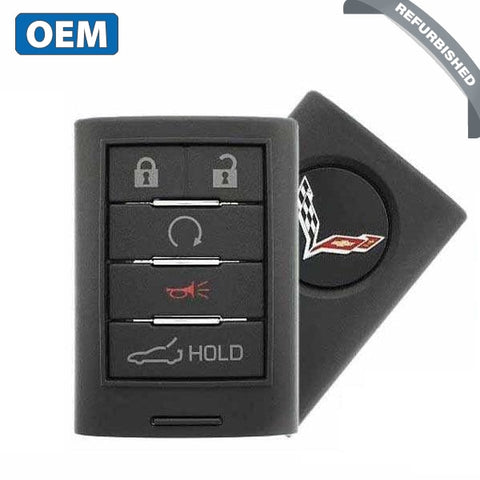 2015 - 2019 Chevrolet Corvette / 5-Button Smart Key Pn: 23465951 Nbggd9C04 (Oem)
