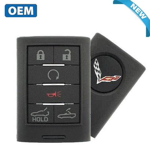 2015-2019 Chevrolet Corvette / 6-Button Smart Key / PN: 23465955 / NBGGD9C04 (OEM) - UHS Hardware