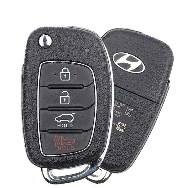 2015-2019 Hyundai Tucson / 4-Button Remote Flip Key Pn: 95430-D3010 Tq8-Rke-4F25 (Oem)