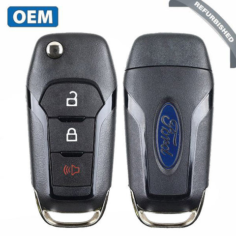 2015-2021 Ford / 3-Button Flip Key / PN: 164-R8130  / N5F-A08TAA (OEM Refurb) - UHS Hardware