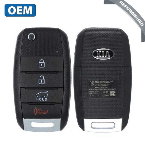 2015-2020 Kia Sorento/ 4-Button Flip Key / PN: 95430-C5101 /  OSLOKA-910T (UM) (OEM) - UHS Hardware