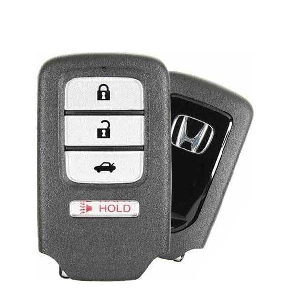 2016-2017 Honda Accord / 4-Button Smart Key Pn: 72147-T2G-A61 Acj932Hk1310A No Memory (Oem)