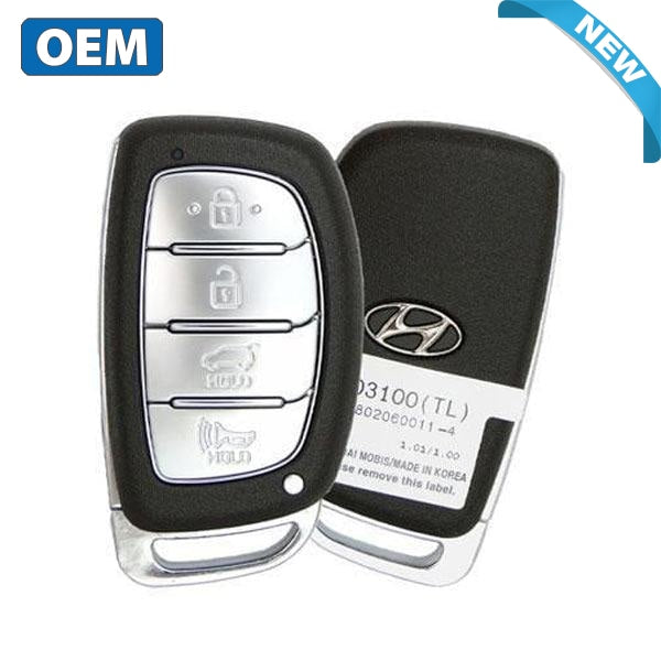 2016-2017 Hyundai Tucson / 4-Button Smart Key Pn: 95440-D3100Nna Tq8-Fob-4F07 (Oem)