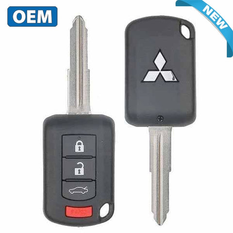 2016-2017 Mitsubishi Lancer / 4-Button Remote Head Key / PN: 6370B945 / OUCJ166N (OEM) - UHS Hardware