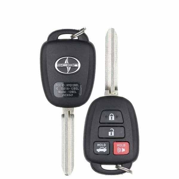 2016-2017 Scion FR-S Toyota 86 / 4-Button Remote Head Key / PN: SU003-05282 / HYQ12BEL / G Chip (OEM) - UHS Hardware