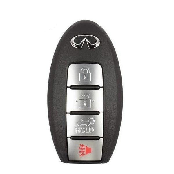 2016-2018 Infiniti Qx60 / 4-Button Smart Key Pn: 285E3-9Nf4A Kr5S180144014 Ic 204 (Oem)
