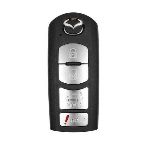 2016-2019 Mazda CX-5 / CX-9 / 4-Button Smart Key w/ Hatch / PN: TKY2-67-5DY / WAZSKE13D01 (OEM) - UHS Hardware