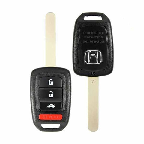 2016-2020 Honda Accord Civic / 4-Button Remote Head Key Pn: 35118-T2A-A60 Mlbhlik6-1Ta (433 Mhz)