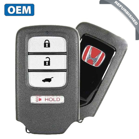 2016 - 2020 Honda Civic Cr-V Pilot / 4-Button Smart Key Pn: 72147-Tgg-A11 Kr5V2X V41 (Oem Refurb)