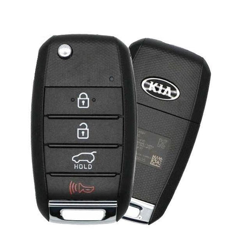 2016-2020 Kia Sportage / 4-Button Flip Key / PN: 95430-D9100 / TQ8-RKE-4F27 / Non-Transponder(OEM) - UHS Hardware