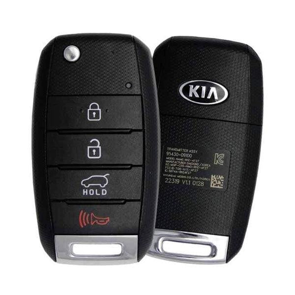 2016-2020 Kia Sportage / 4-Button Flip Key / PN: 95430-D9100 / TQ8-RKE-4F27 (OEM) - UHS Hardware