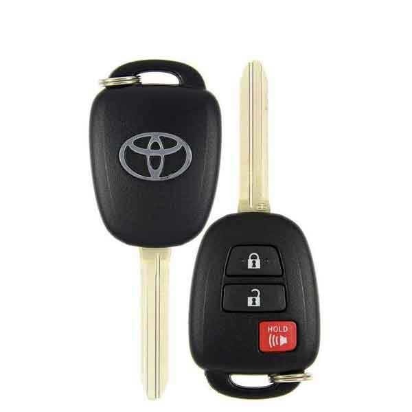 2016-2020 Toyota Tacoma / 3-Button Remote Head Key / PN: 89070-04020 / HYQ12BDP (H Chip) (OEM) - UHS Hardware