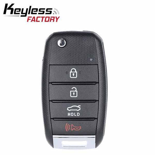 2016-2020 Kia Optima / 4-Button Flip Key / PN: 95430-D4010 / SY5JFRGE04 (RFK-KIA-022) - UHS Hardware