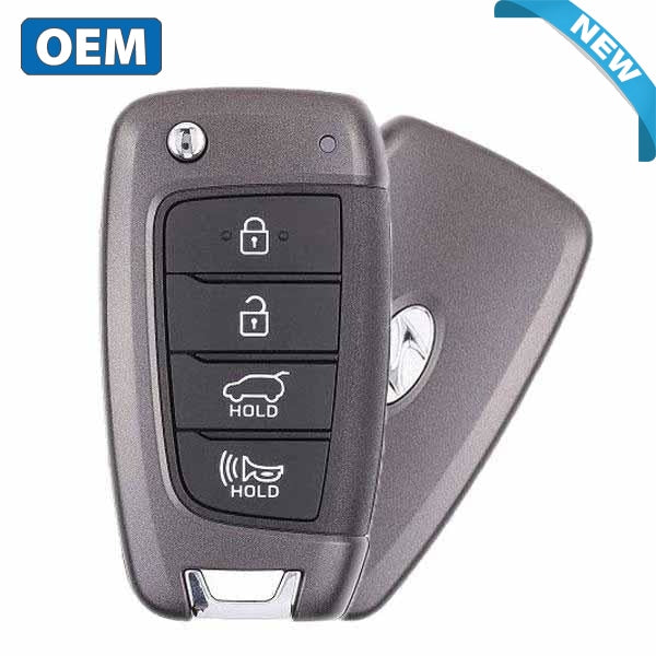 2017-2019 Huyndai Elantra GT / 4-Button Flip Key / PN: 95430-G3100 / OSLOKA-450T (OEM) - UHS Hardware