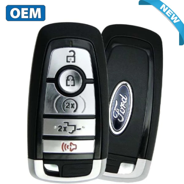 2017-2020 Ford F-Series / 5-Button Smart Key w/ Tailgate / PEPS / PN: 164-R8166 / M3N-A2C93142600 (OEM) - UHS Hardware