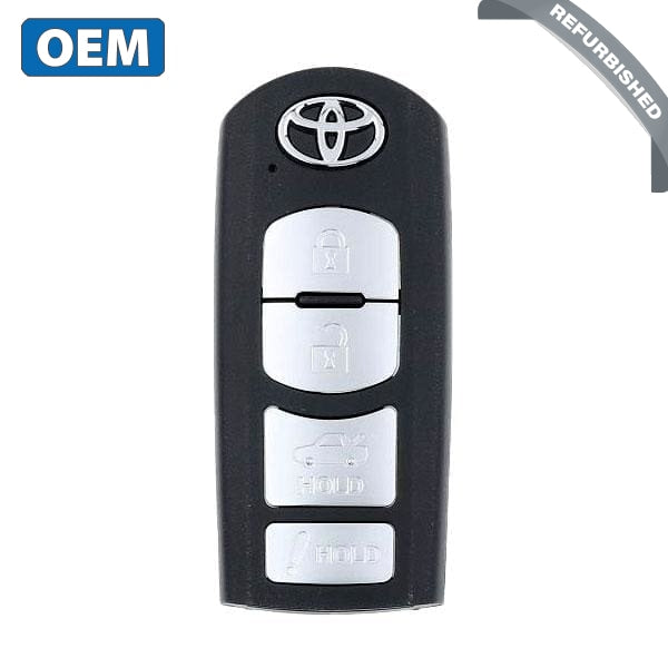 2017-2020 Toyota Yaris iA / 4-Button Smart Key / PN: 89904-WB001 / WAZSKE13D01 (OEM Refurb) - UHS Hardware