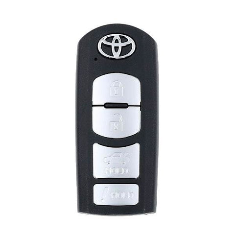 2017-2020 Toyota Yaris Ia / 4-Button Smart Key Pn: 89904-Wb001 Wazske13D01 (Oem)