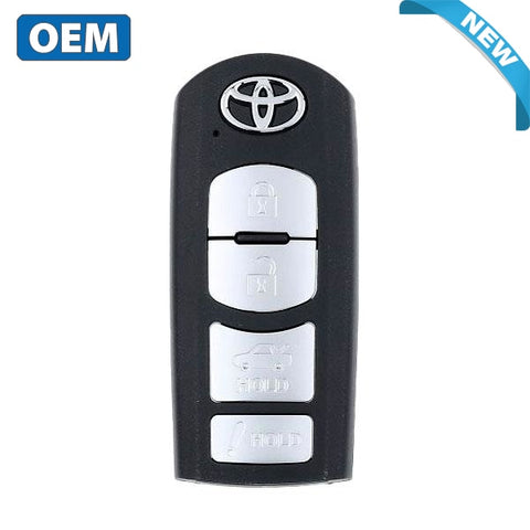 2017-2020 Toyota Yaris iA / 4-Button Smart Key / PN: 89904-WB001 / WAZSKE13D01 (OEM) - UHS Hardware