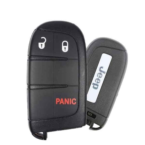 thumbnail image 2 of OEM Jeep Compass 2017-2021 Smart Key Fob - Remanufactured, Unlocked, Includes New Blade (M3N-40821302) 2 of 4