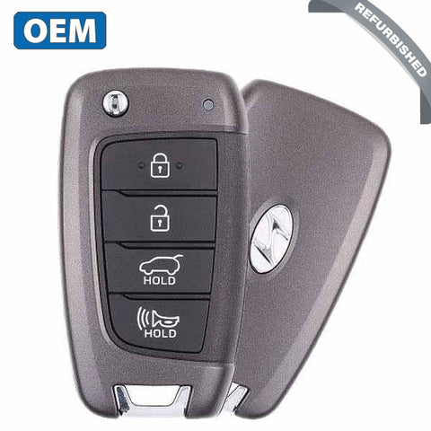 2018-2019 Hyundai Santa Fe / 4-Button Flip Key / KK12 / PN: 95430-S2100 / TQ8-RKE-4F39 (433 mhz) (OEM) - UHS Hardware