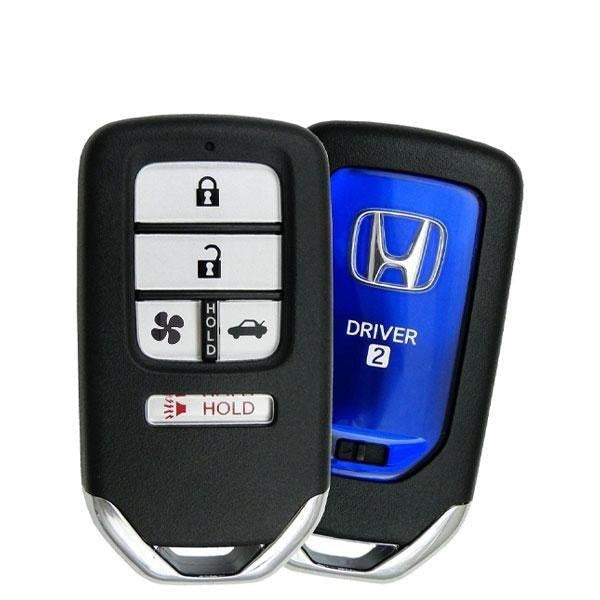 2018-2020 Honda Clarity / 5-Button Smart Key Pn: 72147-Trt-A11 Kr5V2X (Driver 2) (Oem Refurb)