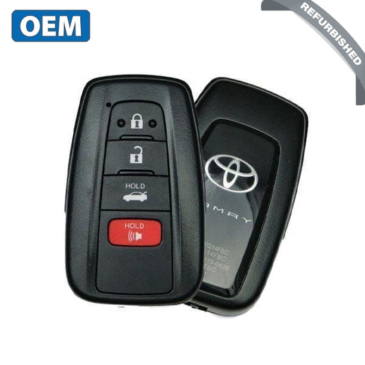 2018-2020 Toyota Camry / 4-Button Smart Key Pn: 89904-06220 Hyq14Fbc - 0351 (Oem))
