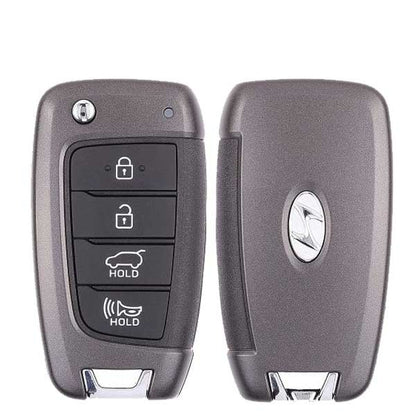 Backside of Hyundai Kona flip key part number 95430-J9700, 433 MHz frequency