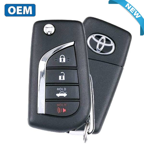 2018 - 2021 Toyota Camry / 4-Button Flip Key / PN: 89070-06790 / HYQ12BFB / H Chip (OEM) - UHS Hardware