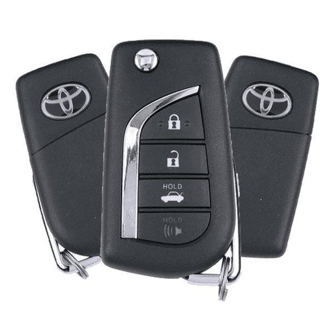 2018-2021 Toyota Camry / 4-Button Flip Key Pn: 89070-06790 Hyq12Bfb H Chip (Oem) (Bundle Of 3)