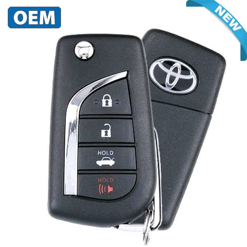 2018-2021 Toyota Camry / 4-Button Flip Key / PN: 89070-33E90 / HYQ12BFB (H Chip ) (Japan) (OEM) - UHS Hardware