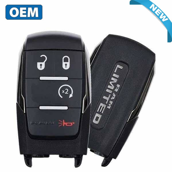 2019-2020 Dodge Ram Limited / 4-Button Smart Key / PN: 68376346AB / GQ4-76T (OEM) - UHS Hardware
