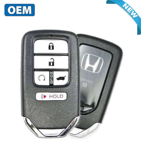 2019-2020 Honda Passport Pilot / 5-Button Smart Key / w/ Hatch / PN: 72147-TG7-AA1 / KR5V44 KR5T44 (Driver 1) (OEM) - UHS Hardware