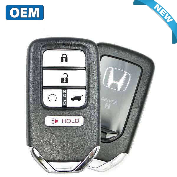 2019-2020 Honda Passport Pilot / 5-Button Smart Key / w/ Hatch / PN: 72147-TG7-AB1 / KR5V44 KR5T44 (Driver 2) (OEM) - UHS Hardware