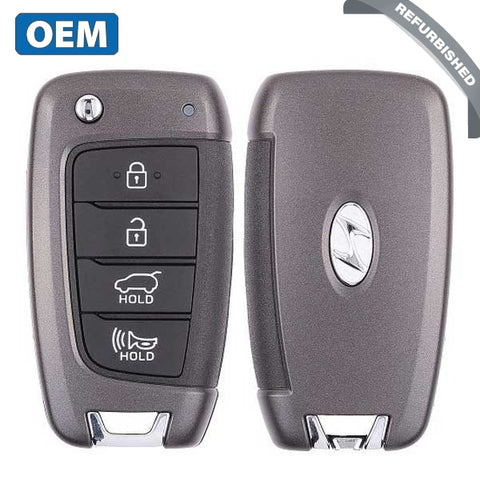 2019-2020 Hyundai Veloster / 4-Button Flip Key / PN: 95430-J3010  / SY5IGRGE04 (OEM) - UHS Hardware